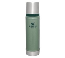 Termoss STANLEY The Legendary Classic Bottle 0.6L zaļš – vakuuma izolēta pudele 600 ml