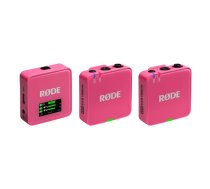 Bezvadu mikrofons RØDE Wireless GO Roktura/Austiņu/Lavalier 260m Diapazons