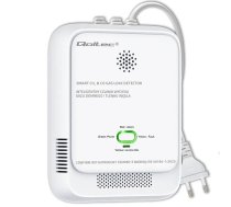 Gāzes noplūdes un oglekļa monoksīda detektors QOLTEC 52578 ar LED displeju