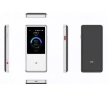 Bezvadu maršrutētājs ZTE U60 Pro Dual Band Wi‑Fi 802.11ac, 3600 Mbit/s, 10000 mAh akumulators, balts, iebūvētas antenas