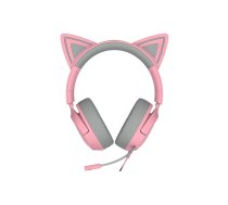 Vadāmās spēļu austiņas Razer Kraken Kitty V3 X ar THX Spatial Audio, RGB apgaismojumu, vieglu konstrukciju