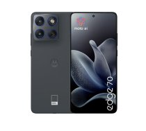 Viedtālrunis Motorola edge 70 — 6.7" P-OLED 120 Hz, Snapdragon 2.8 GHz, 12 GB RAM, 512 GB, 4800 mAh, Dual SIM (Nano+eSIM), IP68/IP69, pelēks