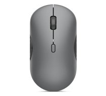 Bezvadu ambidextrāla pele Lenovo 700 — RF + Bluetooth, optiskā 4000 DPI, 8 pogas, pelēka