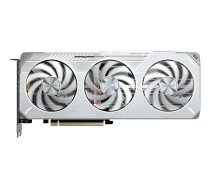 Grafiskā karte GIGABYTE Radeon RX 9060 XT OC ICE — 16 GB GDDR6, 128 bitu, PCIe 5.0, 3 ventilatoru WINDFORCE