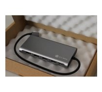 Dokstacija RAIDSONIC IB-DK4050-CPD 12‑1 USB Type‑C ar PD 100W (atjaunots, bez oriģinālās iepakojuma)