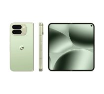 Salokāms viedtālrunis Google Pixel 10 Pro Fold 8" (20,3 cm) Dual SIM, Android 16, 16 GB RAM, 256 GB, 48 MP trīskamera, 5015 mAh, gaiši zaļš