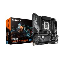 Mātesplate GIGABYTE B760M GAMING X DDR4 GEN5, Micro ATX, LGA1700, B760, 4 DIMM līdz 128 GB, 2x PCIe 4.0 M.2, 2.5GbE