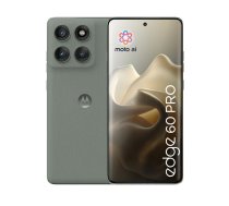 Viedtālrunis MOTOROLA edge 60 pro — 6,67" (16,9 cm), MediaTek Dimensity 8350, 12 GB RAM, 512 GB, 5G, 6000 mAh, pelēks
