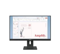 Datorskatis Lenovo ThinkVision E24-40 23,8" (60,5 cm) Full HD 1920x1080 IPS LCD, 6 ms, VESA, skaļruņi, melns