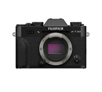 Bezspoguļkamera Fujifilm X-T30 III korpuss, 26,1 MP, X-Trans CMOS 4, 3" skārienekrāns, 6.2K video, 329 g, melna