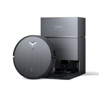 Putekļu sūcējs robots Ecovacs Deebot X11 Pro Omni — melns, Li‑Ion 6400 mAh, 206 min darbības laiks, putekļu tvertne 0.22 l, bāze 2.5 l