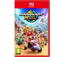 Videospēle NINTENDO Mario Kart World — Nintendo Switch 2 — Standarta izdevums — ESRB E, PEGI 3 — iznākšana 05.06.2025