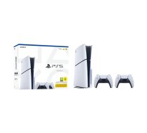 Spēļu konsole Sony PlayStation 5 1 TB SSD Wi‑Fi (melna/balta), 5500 MB/s lasīšana, 8K UHD, Gigabit Ethernet