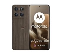 Viedtālrunis Motorola Edge 60 Pro — 12 GB RAM, 512 GB, 6.7" P-OLED 120 Hz, MediaTek Dimensity 8350, Walnut (bronzas)