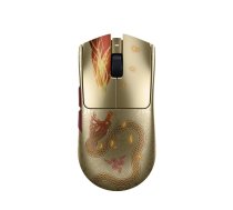 Spēļu pele Razer Viper V3 Pro — labrocīga, RF Wireless + USB‑C, optiskā 35000 DPI, 8 pogas, zelta/dzeltena