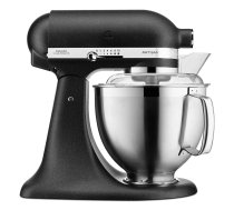 Stāvmaisītājs KitchenAid ARTISAN 5KSM185PS — 300 W, nerūsējošā tērauda bļoda 4.8 l, melns
