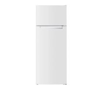 Brīvi stāvošs ledusskapis BEKO RDSO206K40WN, kopējais tilpums 206 l, ledusskapis 169 l, saldētava 37 l, balts