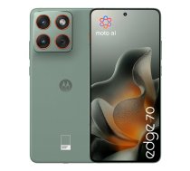 Viedtālrunis MOTOROLA edge 70 — 6.7" (17 cm) Dual SIM, Snapdragon 7 Gen 4, 12 GB RAM, 512 GB, 4800 mAh, zaļš