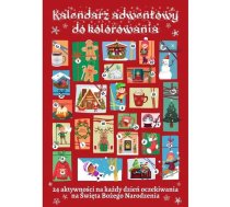 Adventa kalendārs krāsošanai, No name, modelis 589046 — krāsojamais adventes kalendārs