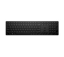 Klaviatūra HP 455 Programmable Wireless (FR) — pilna izmēra RF bezvadu, membrānas, melna