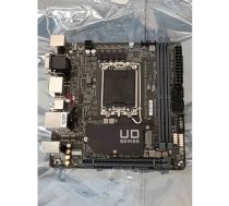 Mātesplate GIGABYTE H610I DDR4 1.0 Mini-ITX, LGA1700, Intel H610, 2x DDR4 DIMM, SATA (4), M.2 — atjaunota