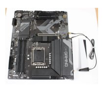 GIGABYTE mātesplate B760 GAMING X AX DDR4SO — atjaunota, lietota, iekļauta tikai aizmugures panelis un antena