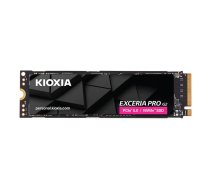 SSD Kioxia Exceria PRO G2 M.2 PCIe 5.0 NVMe 1 GB — lasīšana 14400 MB/s, rakstīšana 12700 MB/s