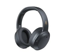 Bezvadu austiņas virs ausīm Edifier W820NB Plus ar Bluetooth, ANC un iebūvētu mikrofonu, tumši pelēkas