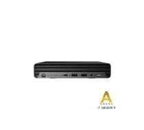 Mini datora Käytetyt tuotteet HP Elite 600 G9 DM (Refurbished) — Intel Core i5-8500T 2.1 GHz, 16 GB DDR4, 256 GB SSD, Windows 11 Pro, melns/sudrabs