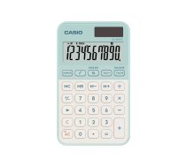 Kalkulators CASIO SL-310YC kabatas pamata 10 ciparu baterija/saules gaisma gaiši zaļš