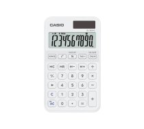 Skaitļotājs CASIO SL-310YC kabatas pamata, 10 cipari, baterija/saules, balts