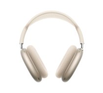 Pār auss bezvadu austiņas Apple AirPods Max Starlight — Bluetooth, apkārt auss (circumaural), ar galvas stīpu, 386.2 g