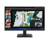 27 collu Lenovo ThinkVision S27-4e monitors, 1920×1080 Full HD, IPS, 6 ms, 300 cd/m², VESA, melns