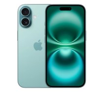 Viedtālrunis Apple iPhone 16 — 6,1" (15,5 cm), A18, 128 GB, Dual SIM, 48 MP dubultkamera, Teal