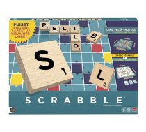 Galda spēle MATTEL Scrabble — vārdu spēle, ieteicams no 8 gadiem, ģimenes spēle