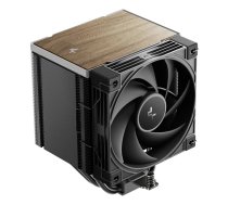 Gaisa dzesētājs DeepCool AK500 G2, ventilators 120 mm, maksimālais gaisa spiediens 3,33 mmH2O, 117×129×159 mm, melns