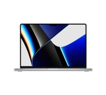 Apple MacBook Pro Apple M M1 Pro Portatīvais dators 41,1 cm (16.2") 16 GB 512 GB SSD Wi-Fi 6 (802.11ax) macOS Monterey Sudrabs