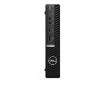 Mini PC Dell OptiPlex 7080 MFF — Intel Core i5-10600T 2.4/4 GHz, 16 GB DDR4, 256 GB SSD, Intel UHD 630, 2xDP, TypeC Video, Windows 11 Pro, melns, 1.38 kg