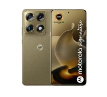 Viedtālrunis Motorola signature 6.78" Dual SIM 5G Qualcomm 8 Gen 5, 16 GB RAM, 512 GB, 5200 mAh, Gold