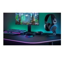 Datora Pele Steelseries Aerox 3 Onyx — labrokāja, optiskā 8500 DPI, USB‑C, 6 pogas, 1 ms, 35G, daudzkrāsu apgaismojums, melna