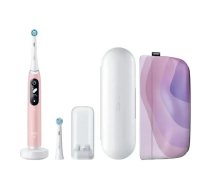 Elektriskā zobu suka BRAUN Oral‑B iO Series 6 Pink Sand Luxe Edition — uzlādējama, vairākas tīrīšanas programmas