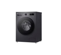 Priekšējā veļasmašīna LG F4X1009NMB, 9 kg ietilpība, 1400 apgr./min, 55 cm dziļums, melna