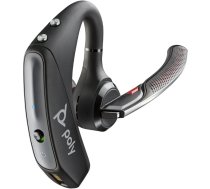 Austiņas PLANTRONICS Voyager 5200 UC — bezvadu Bluetooth, BT700 dongle, USB‑A uz Micro USB kabelis (2,17 m), darbības rādiuss 30 m, 20 g, melnas