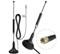Ārējā 4G LTE antena QOLTEC 5 dBi 600–2700 MHz SMA, kabelis 3 m
