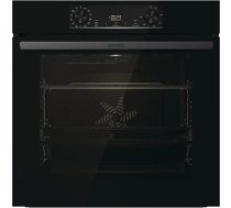 Iebūvējamā elektriskā cepeškrāsns Gorenje BOS6737E13FBG, 77 L, melna, skārien- un grozāma vadība