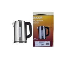 Elektriskais tējkanna SENCOR SWK 1760BK ar temperatūras kontroli, 1,7 l, 2400 W (bojāta iepakojuma)