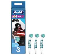 Rezerves zobu birstes galviņas Oral-B 80352667, 3 gab., zils/balts, Star Wars dizains