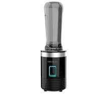 Sporta blenderis CECOTEC 03907 — 350 W, trauks 0.6 L, titāna asmeņi, melns