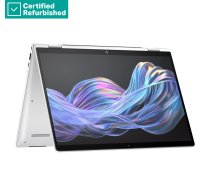 RENEW SILVER HP EliteBook X Flip G1i AI 14 - Ultra 7-258V, 32GB, 1TB SSD, 14 WUXGA Privacy AG, 5MP IR cam, 4G/5G Modem, FPR, UK/Slovenian QWERTZ backlit keyboard, Glacier Silver, 68Wh, Win 11 Pro, 1 y