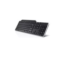 Dell tastatūra KB-522 biznesa multivides vadu tastatūra, krievu izkārtojums, melns, vadu, USB 2.0, ciparu tastatūra